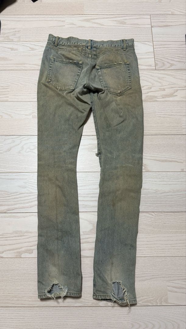 SAINTLAURENT 14AWデストロイデニム 29インチ エディ期