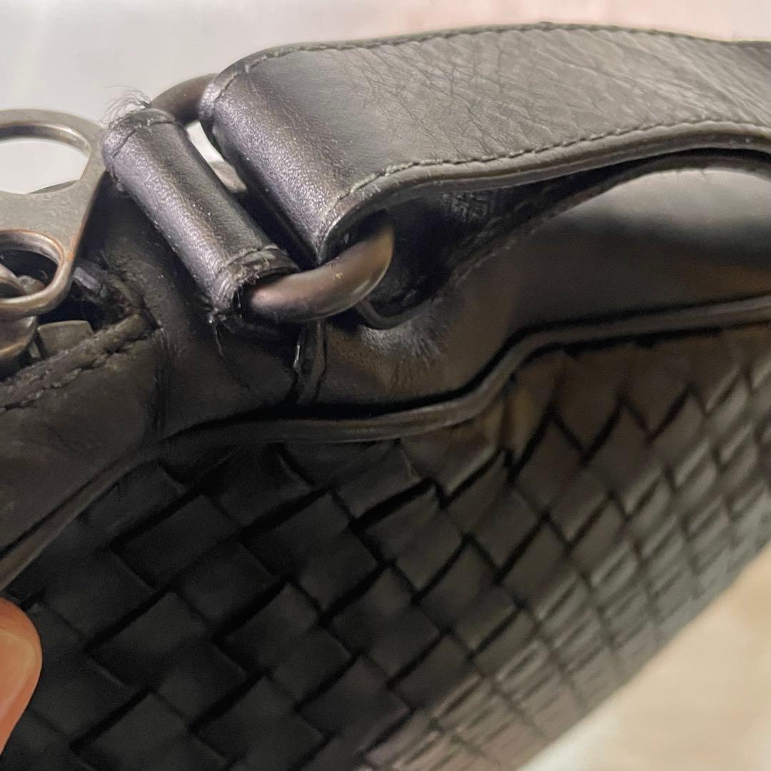 定価20万超！BOTTEGA VENETAイントレチャート ショルダーバッグ