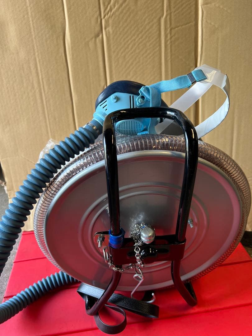 肺力吸引形ホースマスク