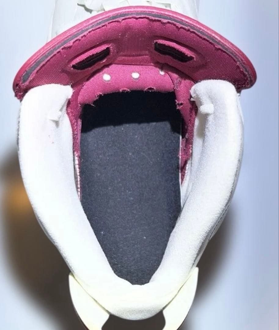 NIKE AIR JORDAN 6 レトロ ホワイト×マルーン 28.5cm