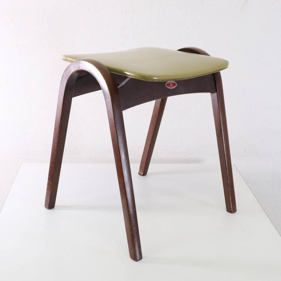 3脚まとめ買い2 秋田木工 IDC大塚 No.202 剣持勇 ライトグリーン