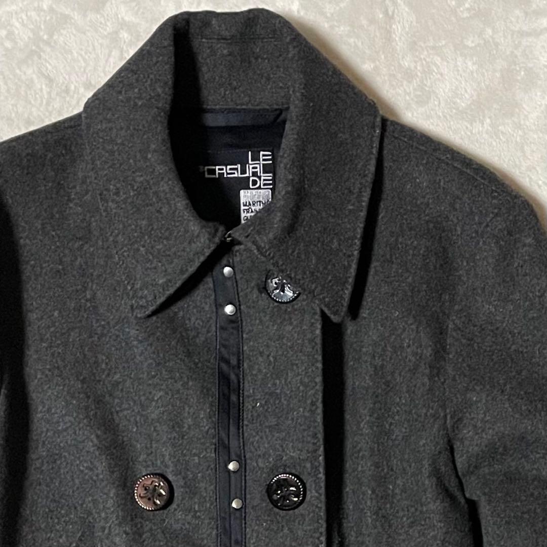 専用00s マリテフランソワジルボー ウール ダブルデザインコートarchive