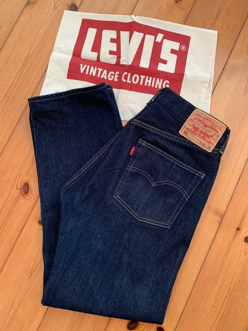 リーバイスヴィンテージクロージング　501 1966 32インチ リーバイスビンテージクロージング LVC 501XX 1966 オーガニック 66501