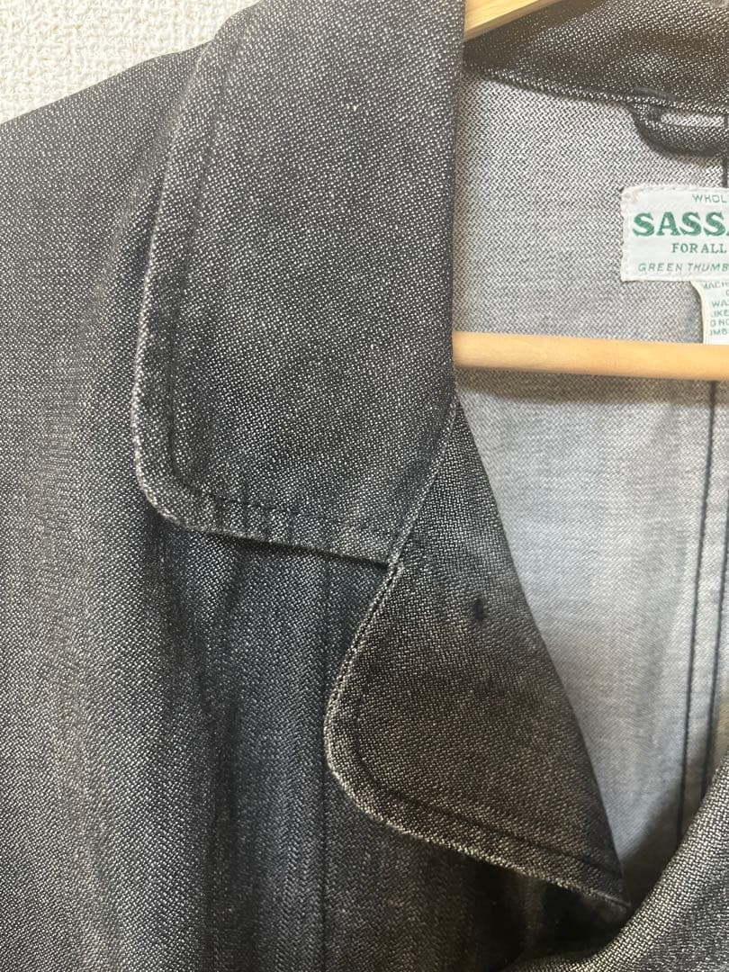 SASSAFRAS ダークグレー ジャケット Lサイズ