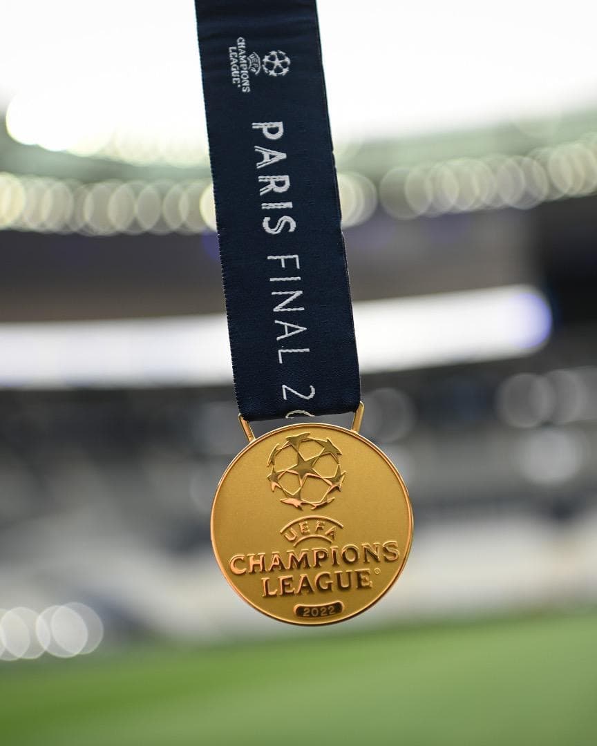 匿名配送&補償付き】UEFA CL優勝レプリカメダル 2022 専用BOX付き