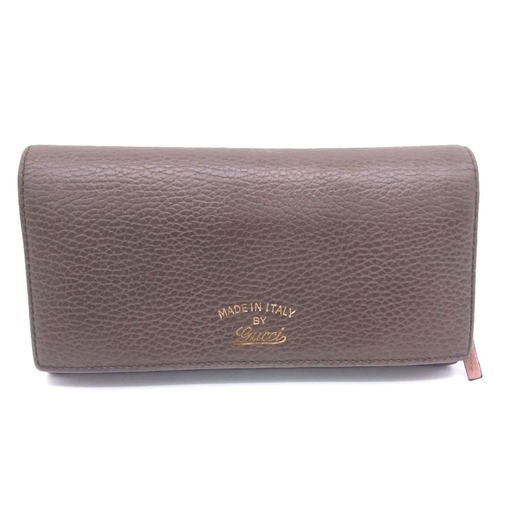 GUCCI 長財布 バイカラー レザー コンチネンタル 354498 グッチ