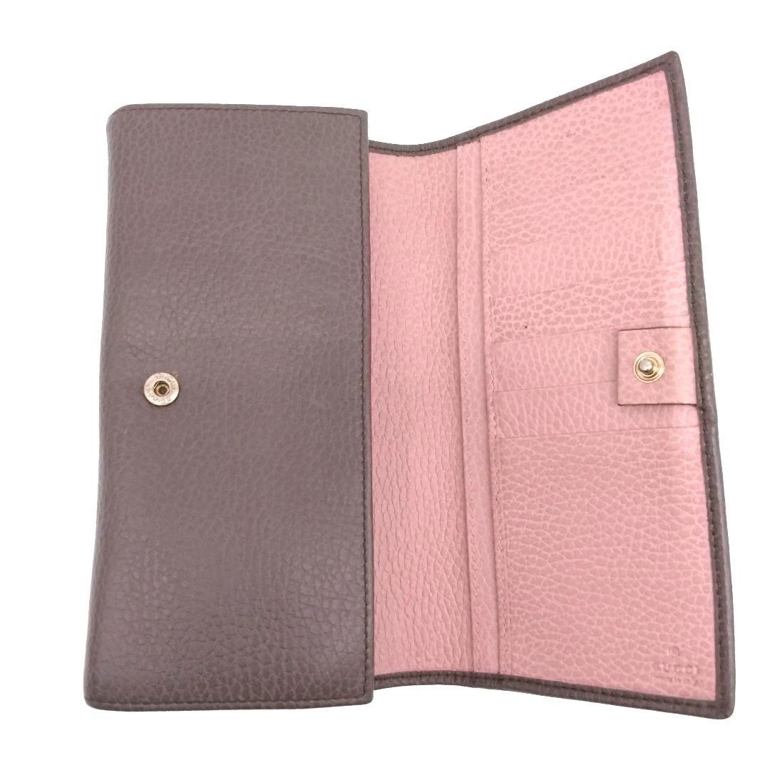GUCCI 長財布 バイカラー レザー コンチネンタル 354498 グッチ