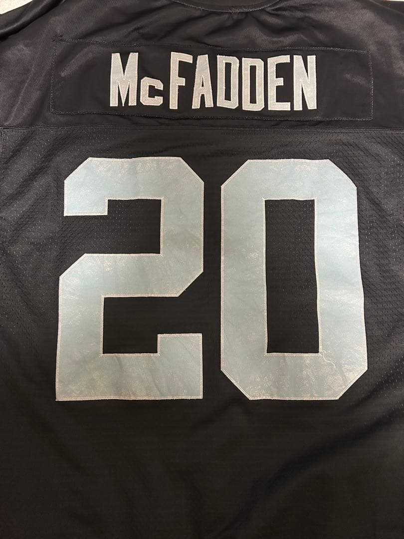 NFL Reebok McFadden アメフト ゲームシャツ