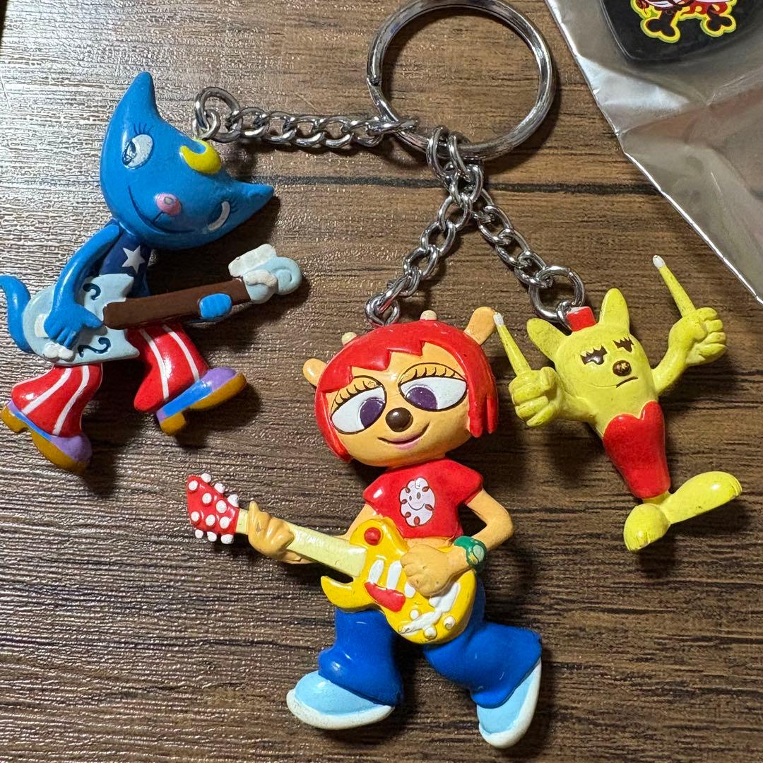 パラッパラッパー ウンジャマラミーキーホルダー＆ギターピックセット