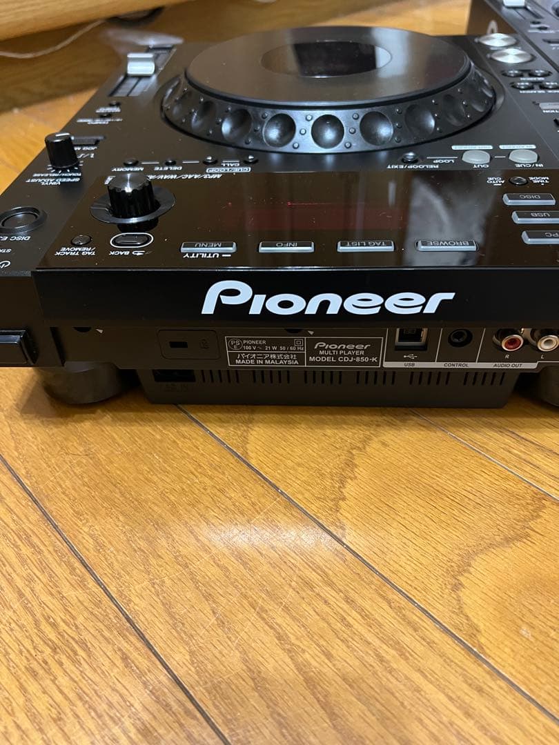 Pioneer CDJ-850 ブラック 2台セット 美品 動作確認済