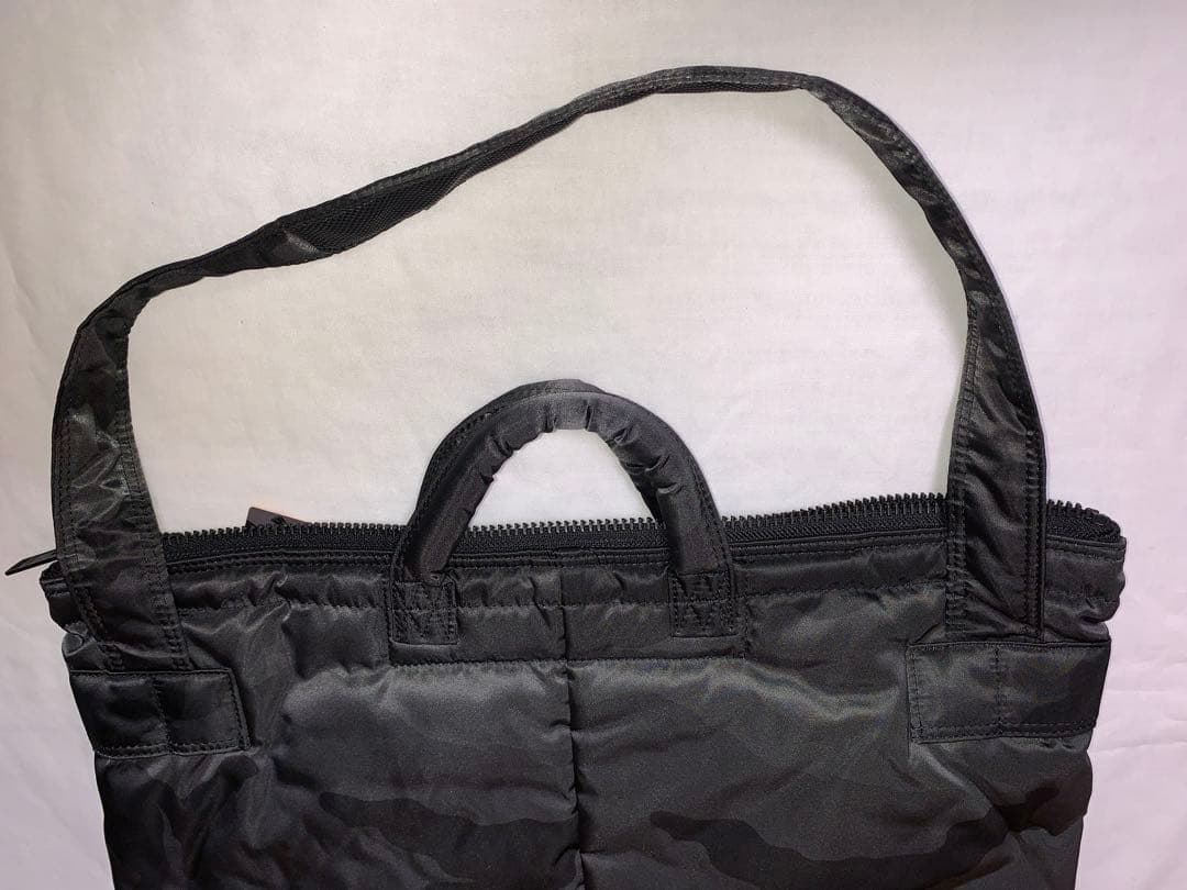 PORTER カモフラージュ 30周年 黒 ヘルメットバッグ ショルダーバッグ