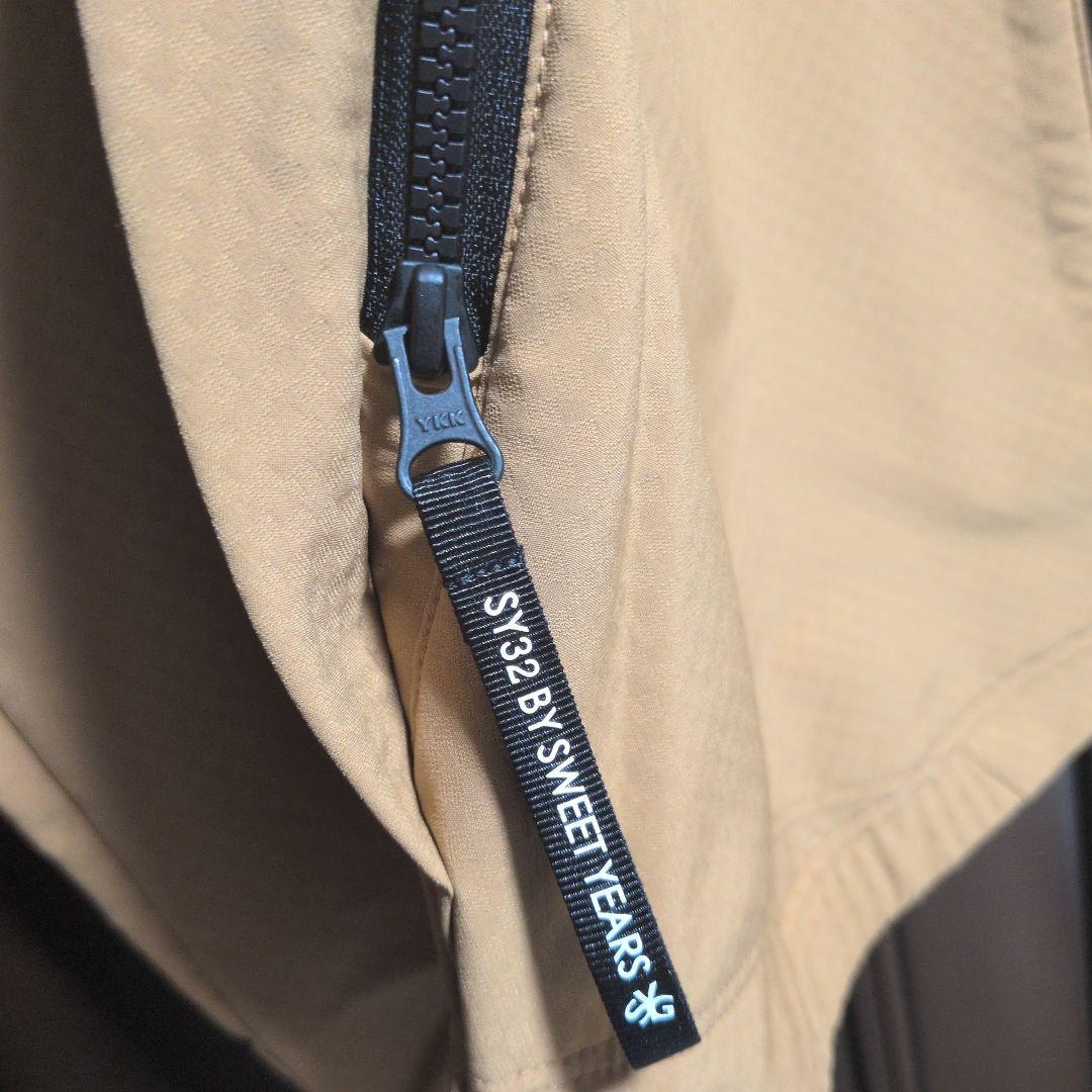 SY32:メンズ:Lサイズ:フルジップ ジャケット:キャメル色