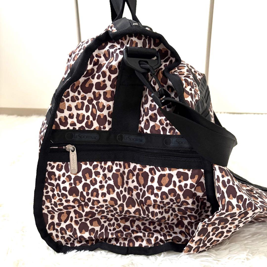 未使用品☆レスポートサック　ボストンバッグ　ラージ　ウィークエンダー　ポーチ　豹