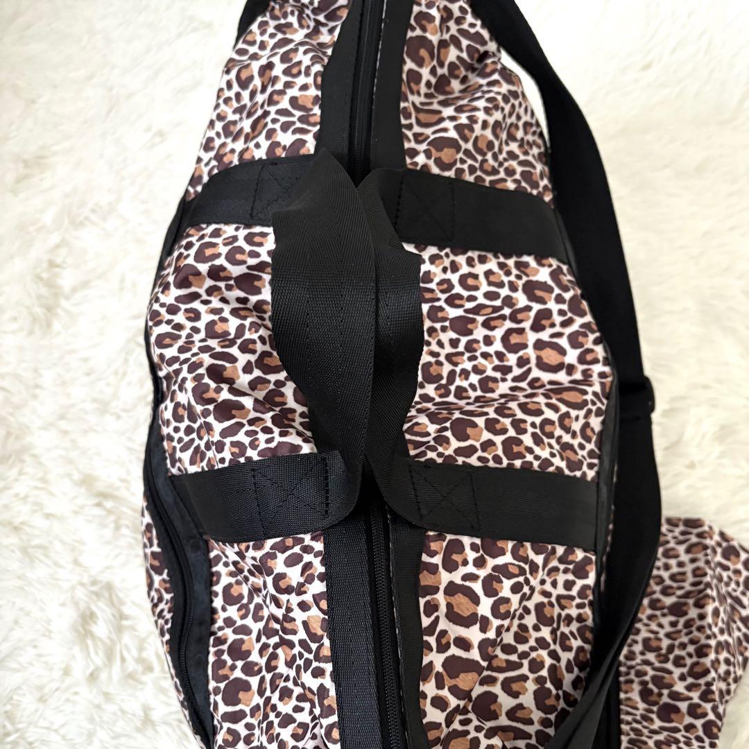 未使用品☆レスポートサック　ボストンバッグ　ラージ　ウィークエンダー　ポーチ　豹