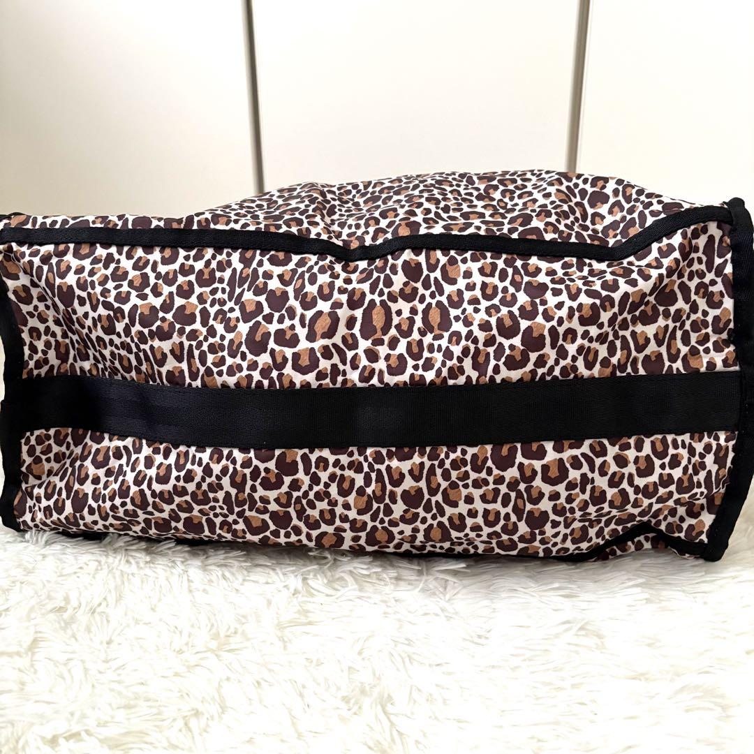 未使用品☆レスポートサック　ボストンバッグ　ラージ　ウィークエンダー　ポーチ　豹