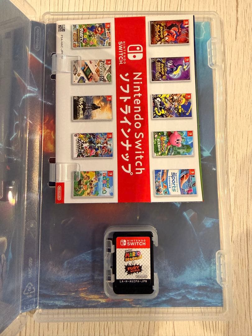 Nintendo Switch 本体 青/赤 プロコン マリオ3Dワールド付