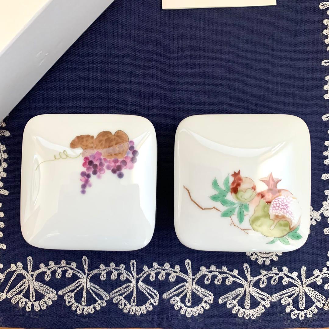 こちらはパンダ様専用です 深川製磁 豊穣 ペア蓋物 新品未使用 - メルカリ