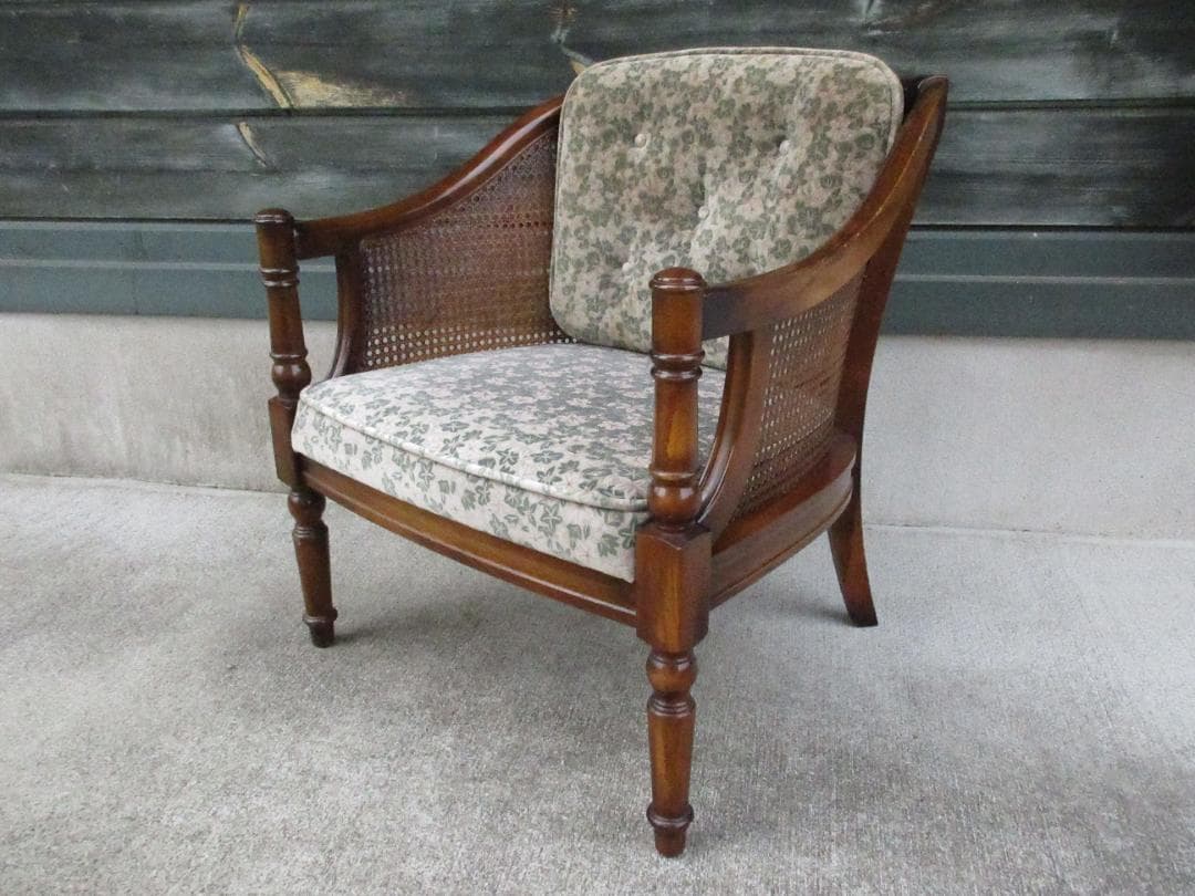 ★カリモクKARIMOKUコロニアル一人掛けソファチェア