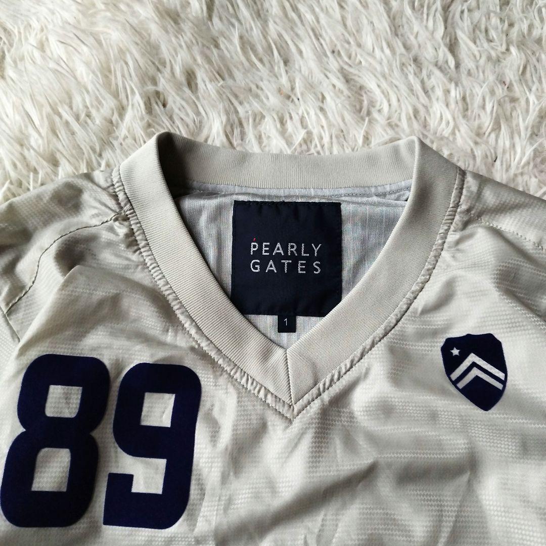 蓄熱♡美品✨パーリーゲイツ スニードジャック ロゴワッペン ホワイト系 1