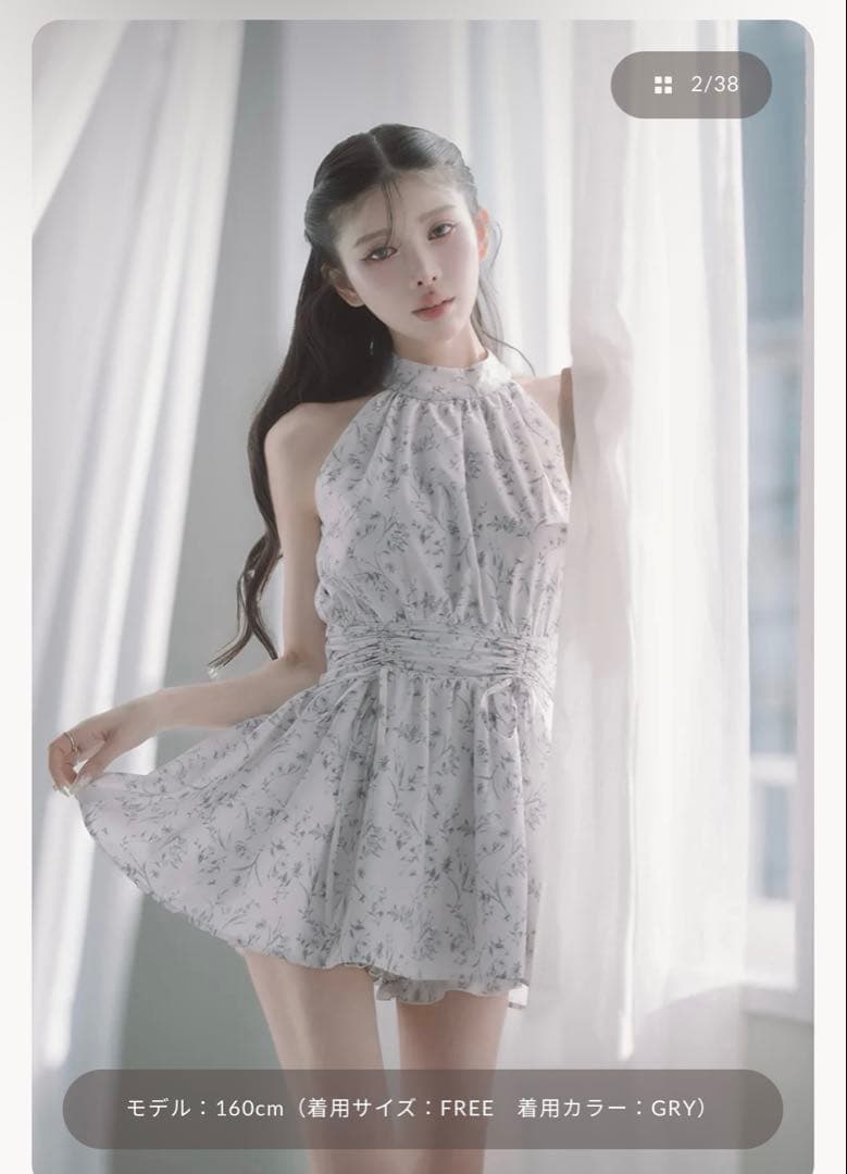 Darich アメスリギャザーフレアミニワンピース - メルカリ