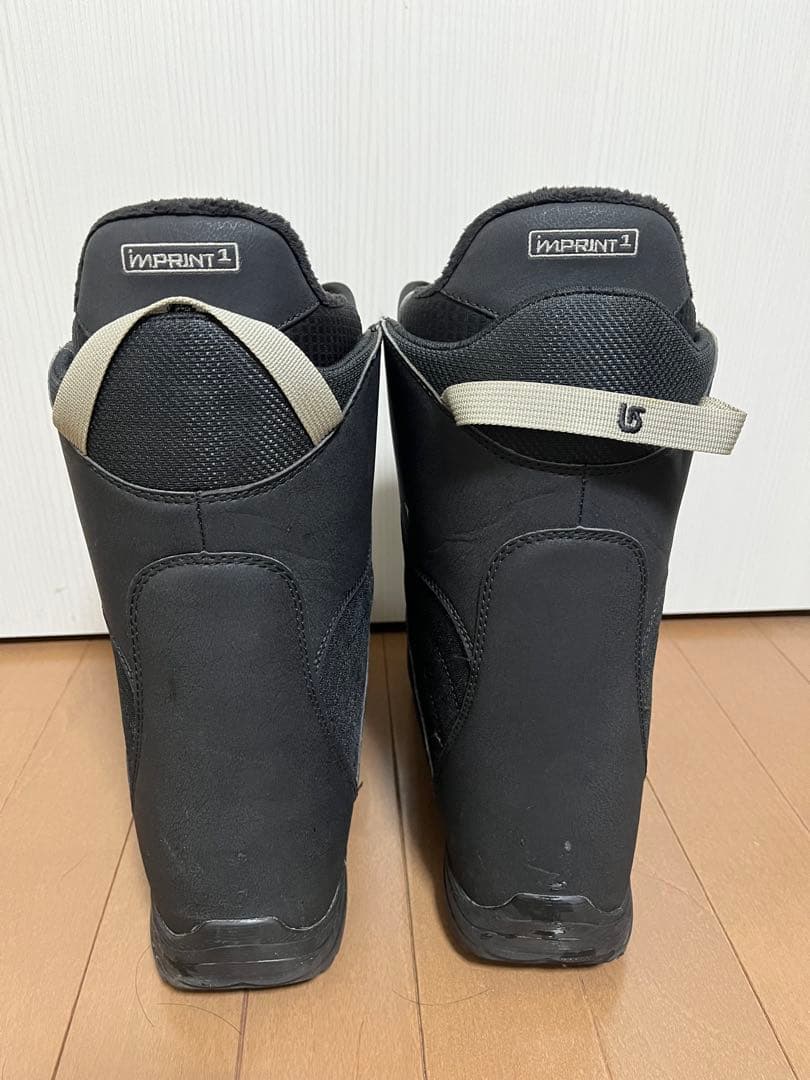 BURTON スノーボードブーツ 黒　25センチ