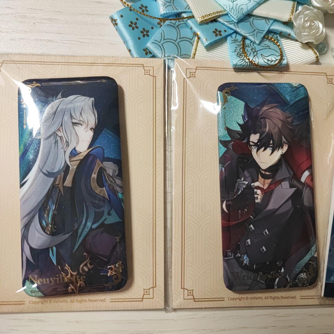 原神 リオセスリ ヌヴィレット 痛バ 星光からの手紙 PV 缶バッジ