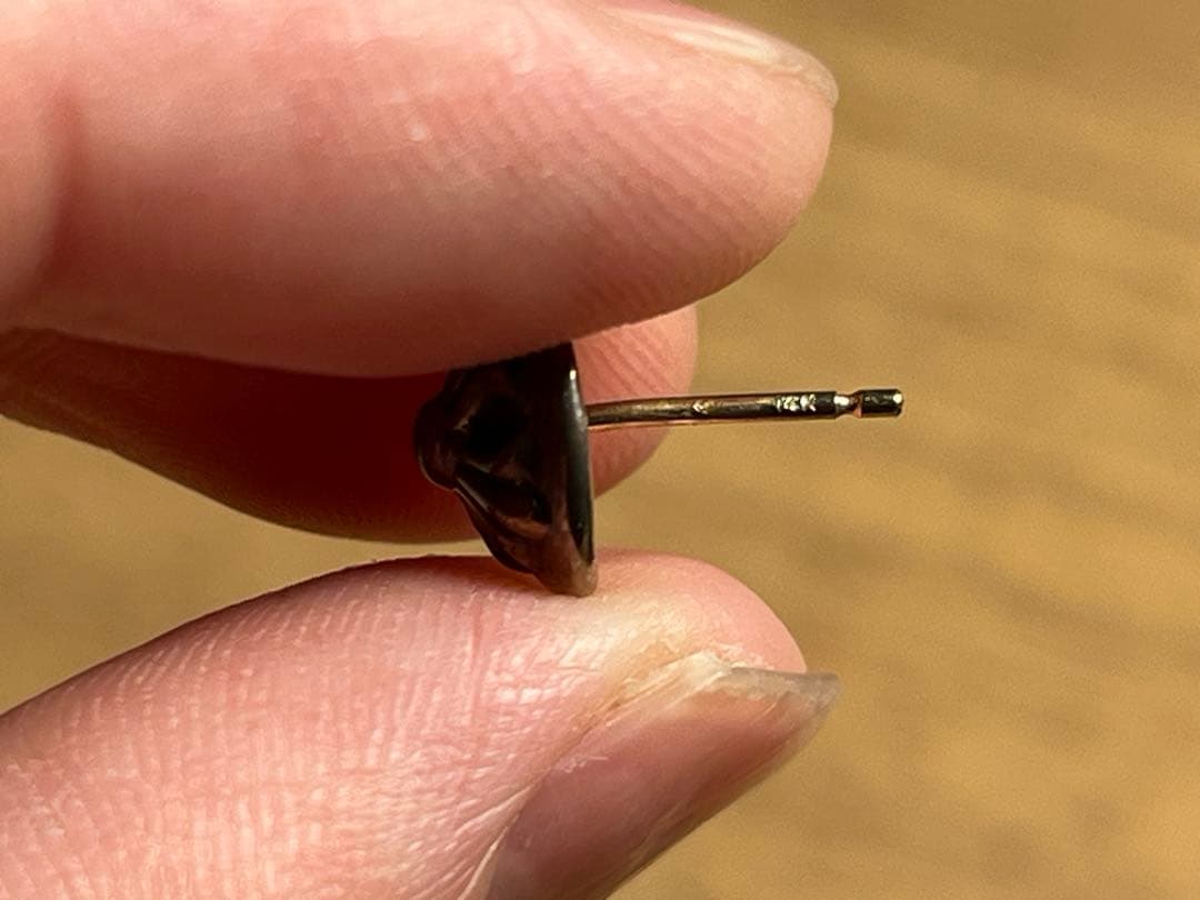 クロムハーツポールピアス　正規品 キャッチのみ社外品