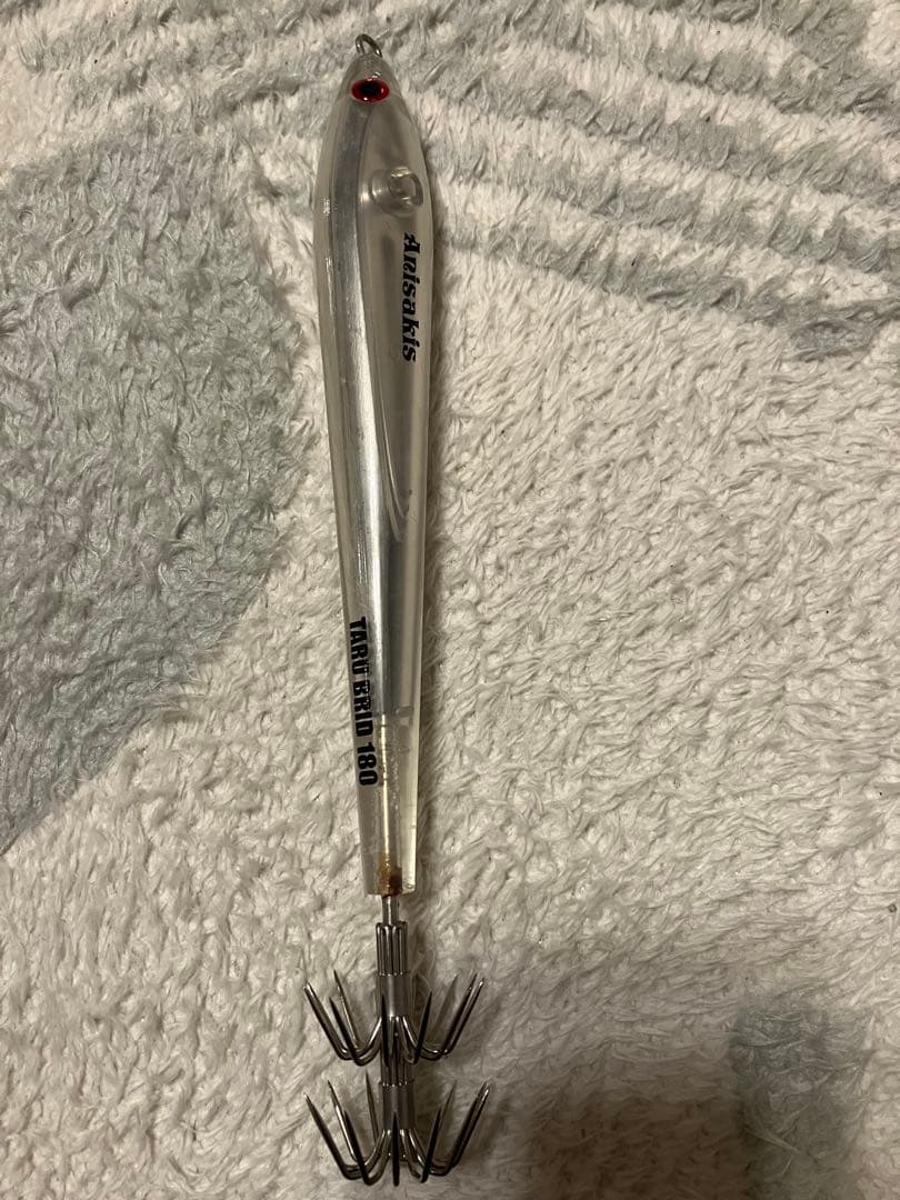 タルブリッド１８０　３本+α(タルイカ餌巻き用スッテとスナップ)