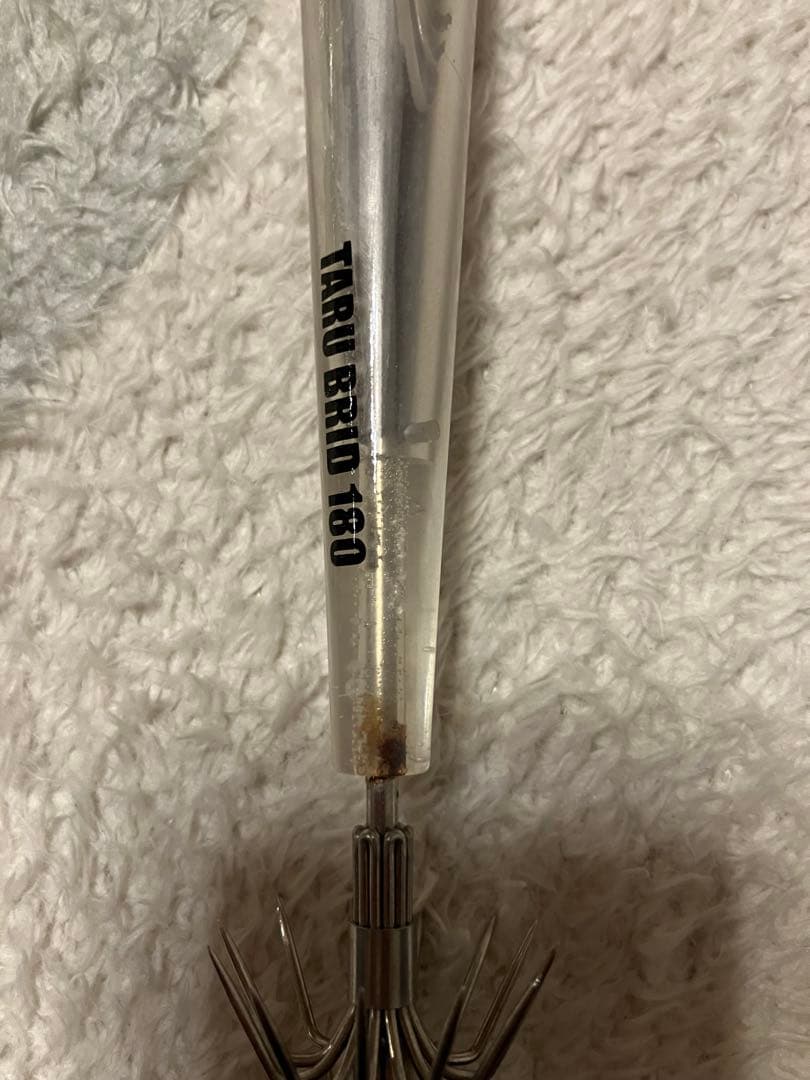 タルブリッド１８０　３本+α(タルイカ餌巻き用スッテとスナップ)