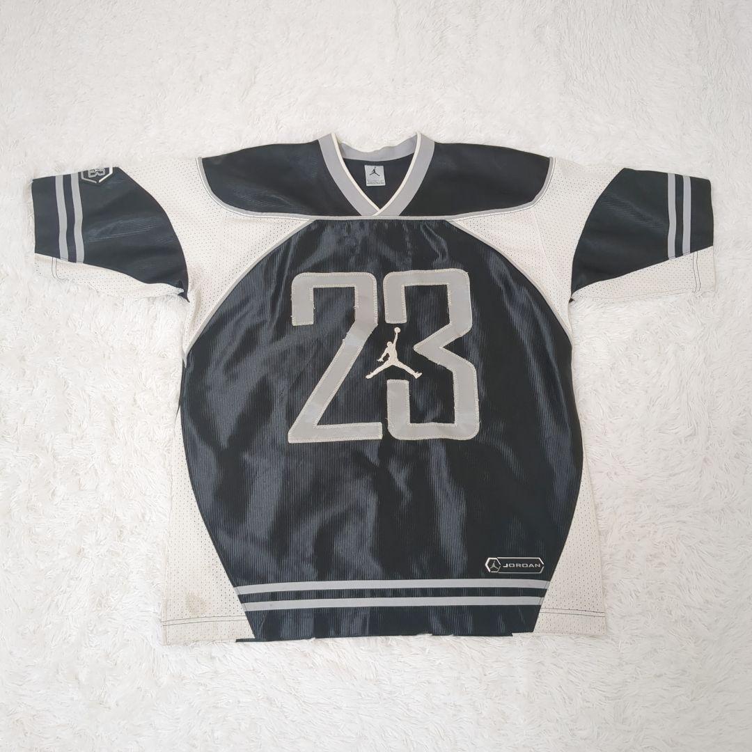 US企画Jordanジョーダンゲームシャツ23L海外仕様メンズ古着 *677