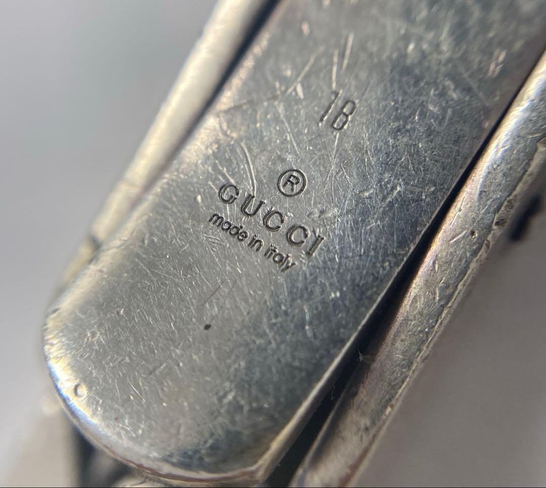 GUCCI 喜平ブレスレット silver925刻印 イタリア製 廃盤 リンク◇