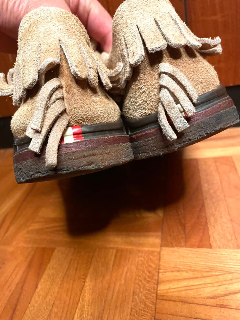 visvim スエードモカシン (US9) - メルカリ