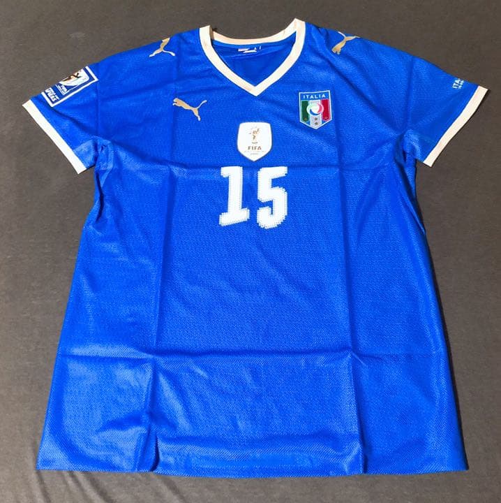 イタリア代表ユニフォーム 選手支給品 デルピエロ - メルカリ
