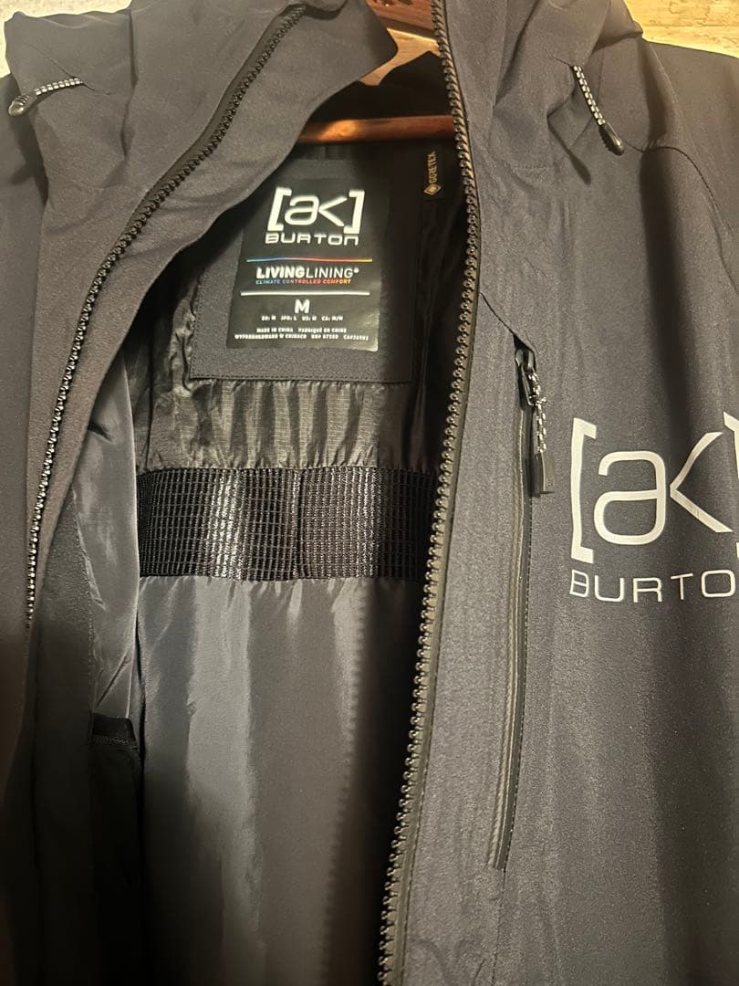 Burton ak GORE-TEX ブラックスノーボードウェアセット