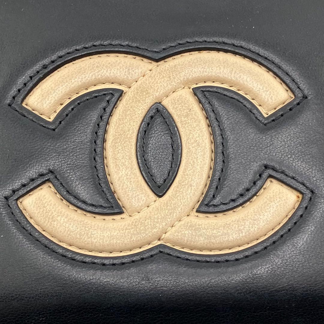 希少✨美品✨シャネル ジッピーウォレット 長財布 デカココマーク ブラック