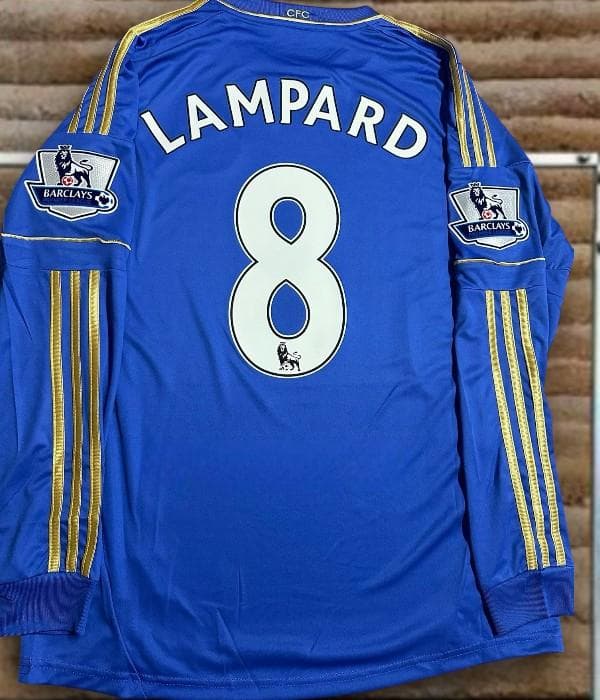 12/13 チェルシー 8番 ランパード 長袖 ユニフォーム