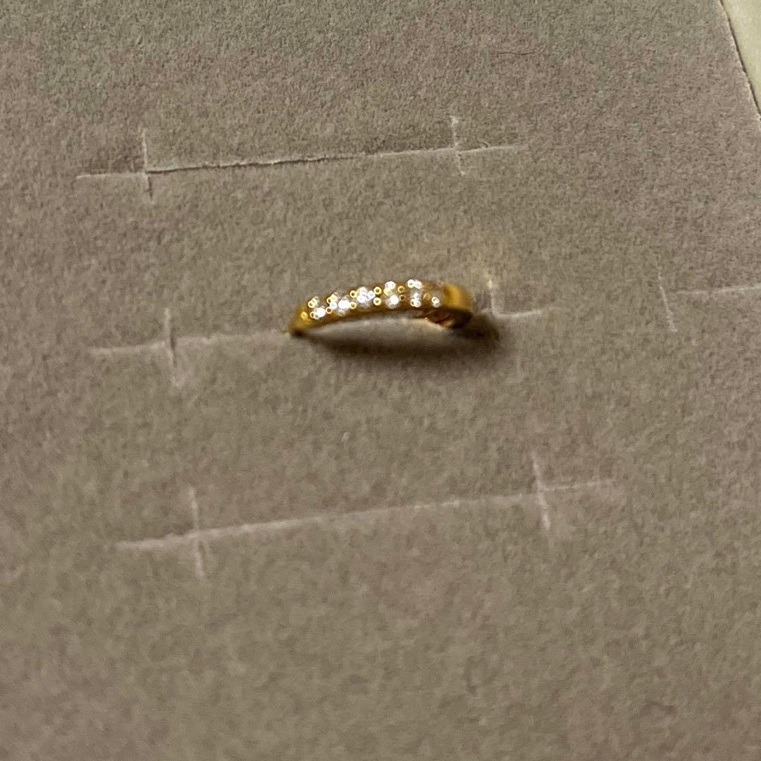 ⭐️お値下げ⭐️Take-up K14ダイヤモンドフープピアス日本製定価47300円