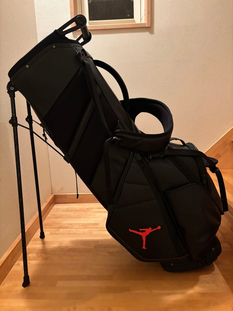 Jordan キャディバッグ ブラック/レッド