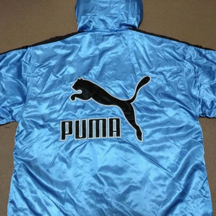 ジュビロ磐田 プーマ 90s ビンテージ ナイロンジャケット パーカー コート