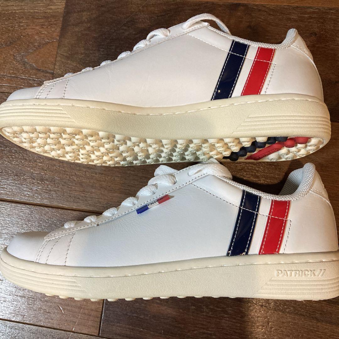 新品✨️PATRICK パトリック GOLF ゴルフ ホワイト 37 23.5㎝ - メルカリ