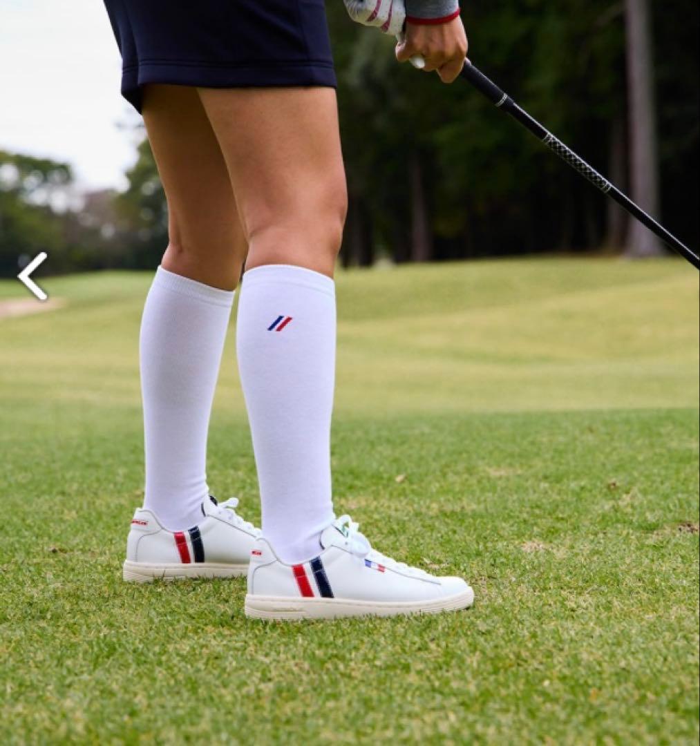 新品✨️PATRICK パトリック GOLF ゴルフ ホワイト 37 23.5㎝ - メルカリ