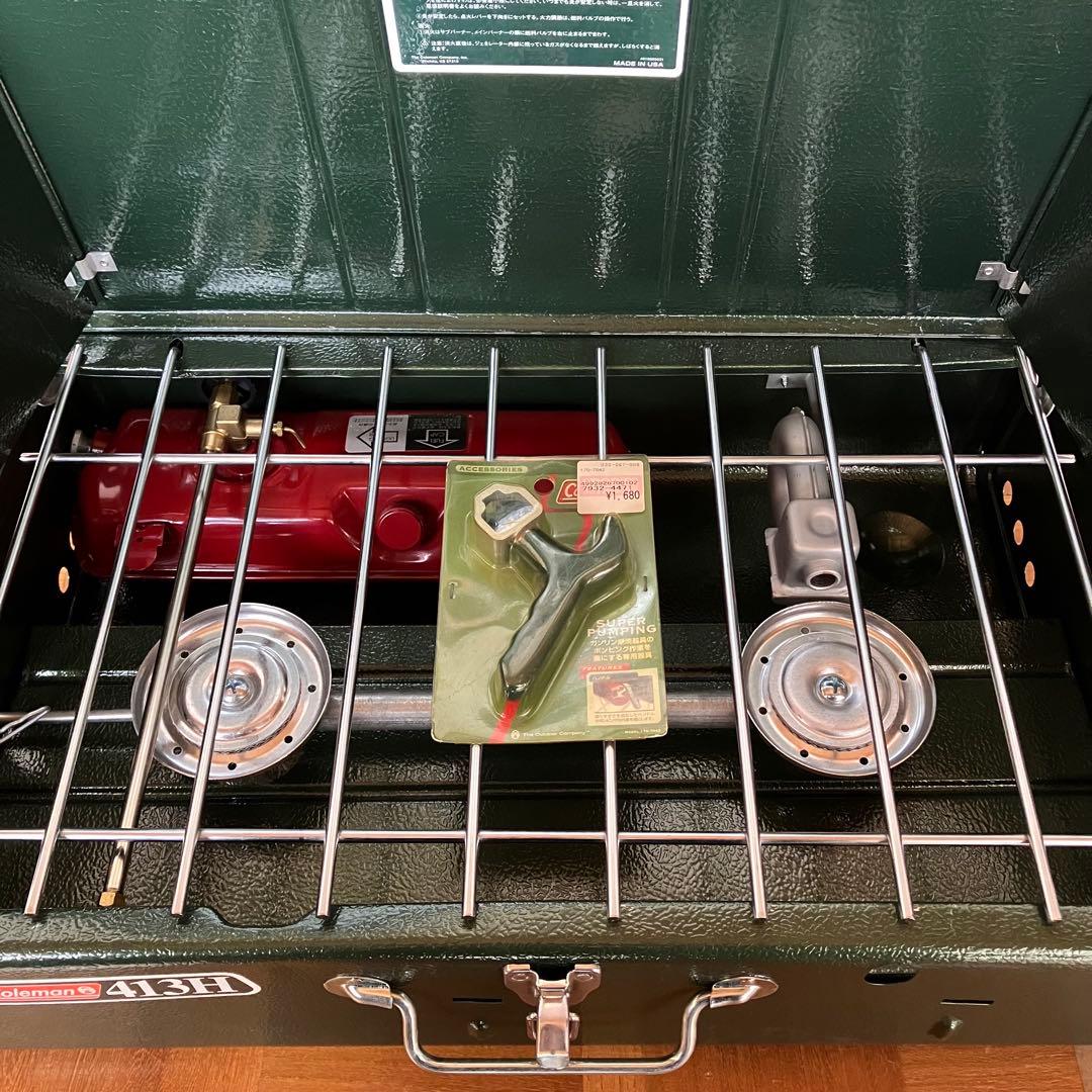 ☆新品☆Coleman 413H POWERHOUSE ツーバーナーコ