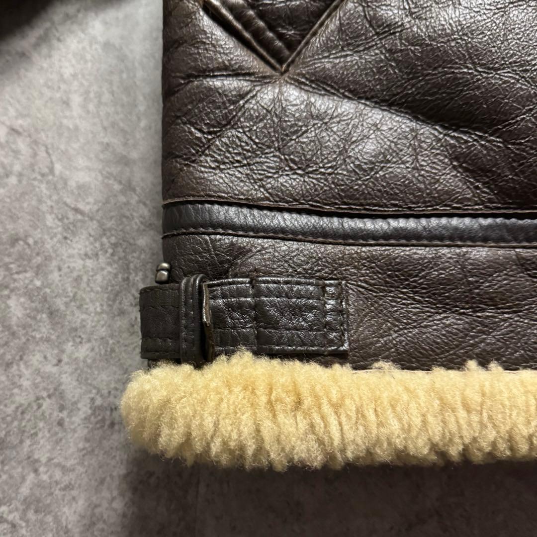 【90s vintage】フライトジャケット　B3 M ムートンジャケット　ボア