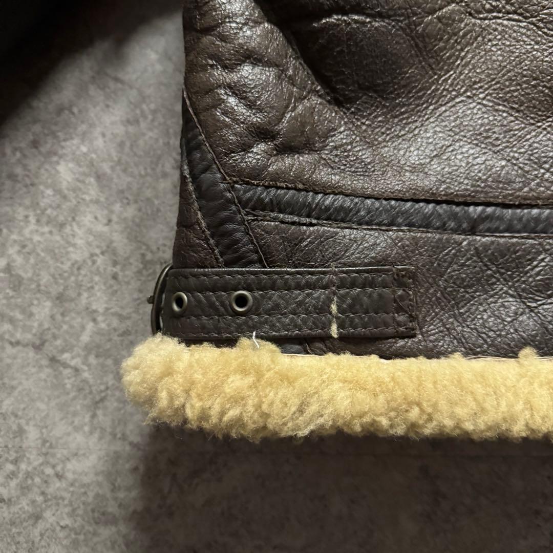 【90s vintage】フライトジャケット　B3 M ムートンジャケット　ボア