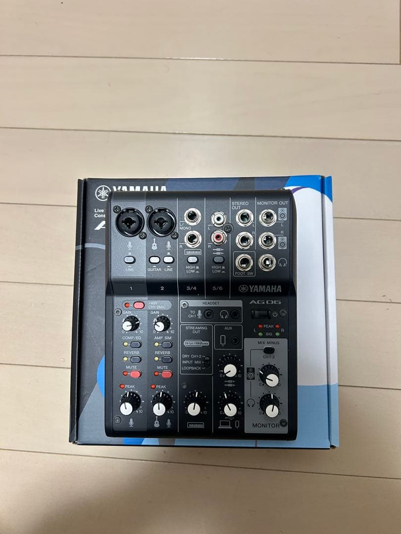 Yamaha AG06 オーディオインターフェイス