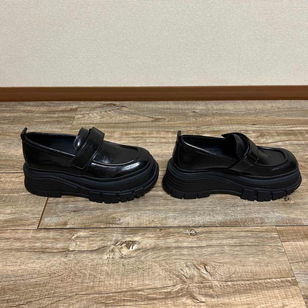 ZARA プラットフォームローファー - メルカリ