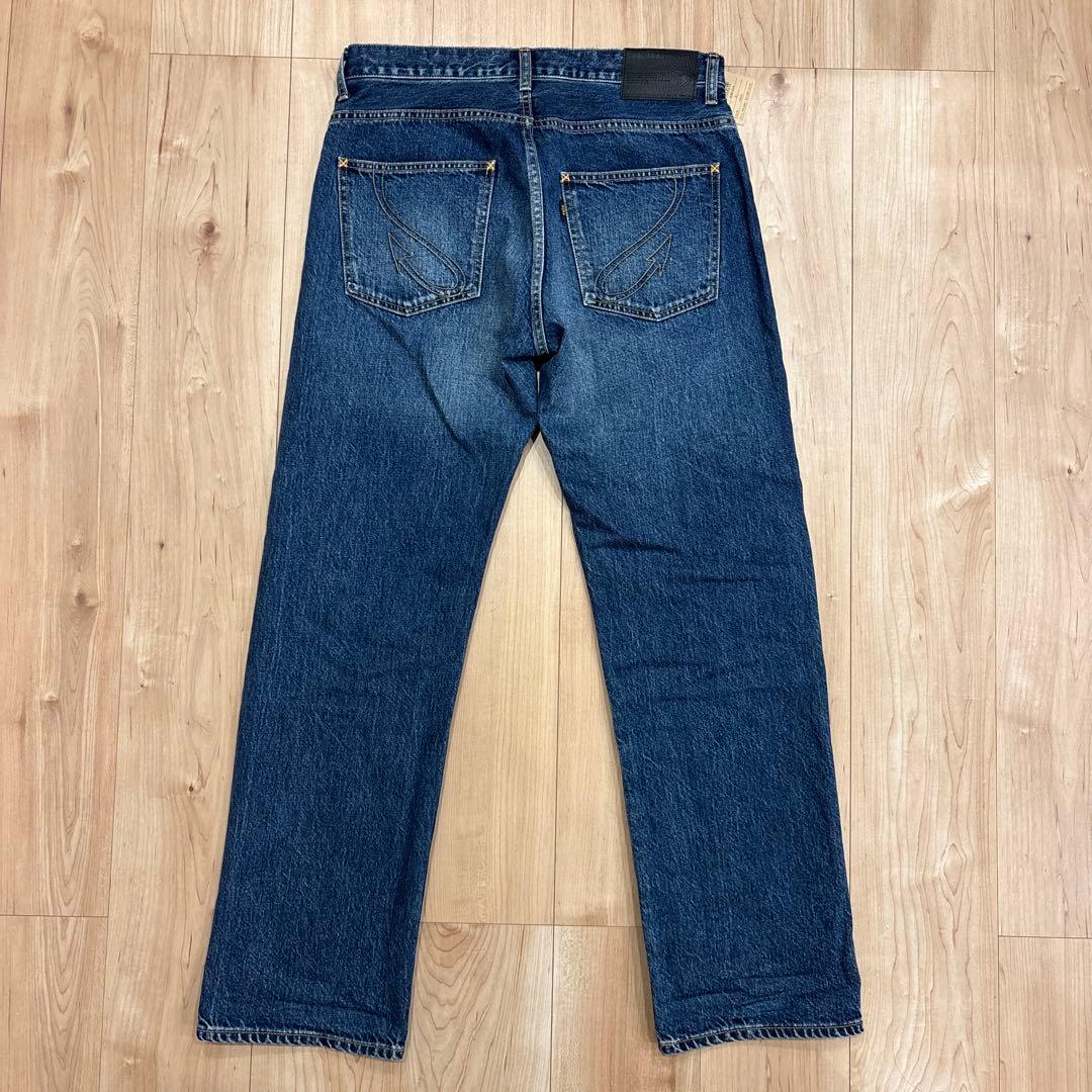 RATS 極美品 デニムパンツ 定価41,580円 クラッシュ加工 サイズM