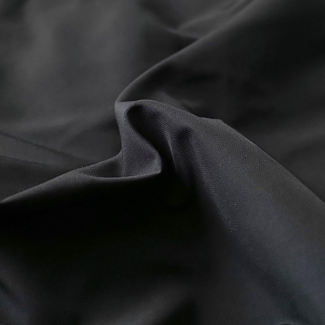 08sircus ナイロン フーデッド コート ブラック サイズXL モッズ