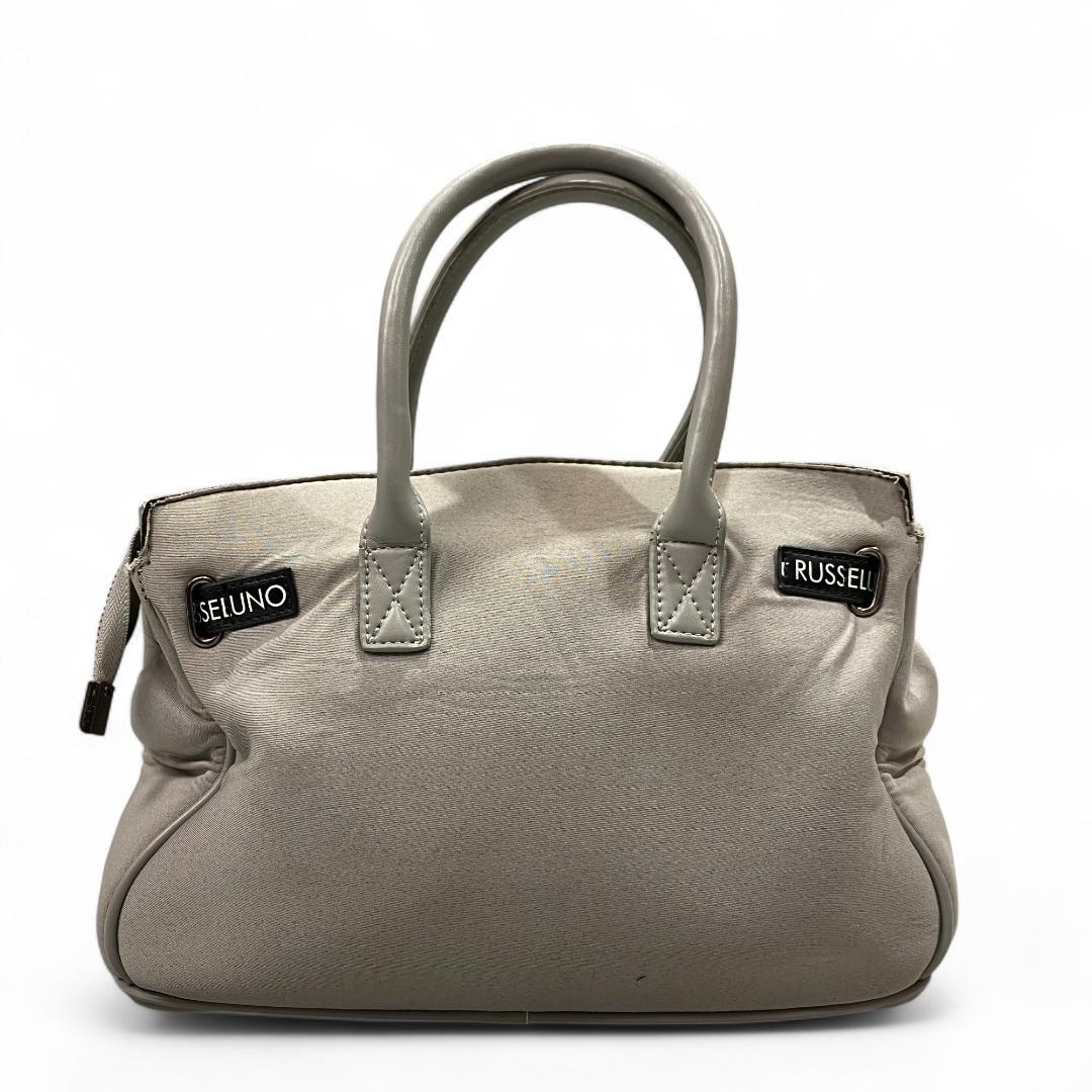 RUSSELUNO ラッセルノ トートバッグ グレー ホワイト ゴルフ