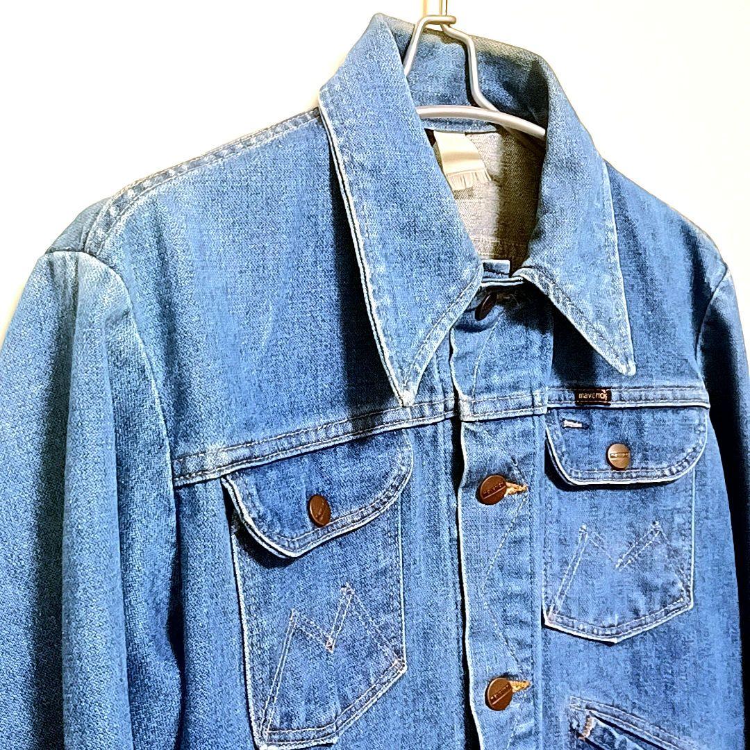 70s★USA製　MAVERICK　マーベリック　124MJ　デニム ジャケット